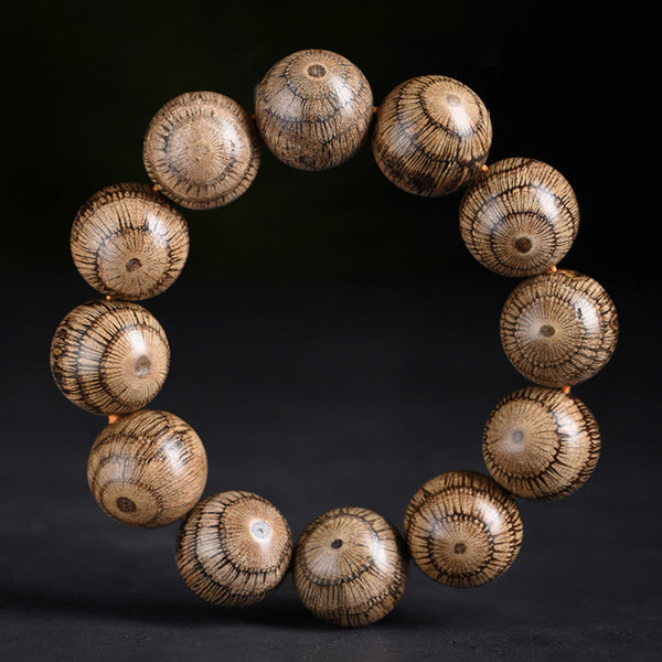 FREE Today: Harmony and Protection Gnetum Wood Beads Bracelet