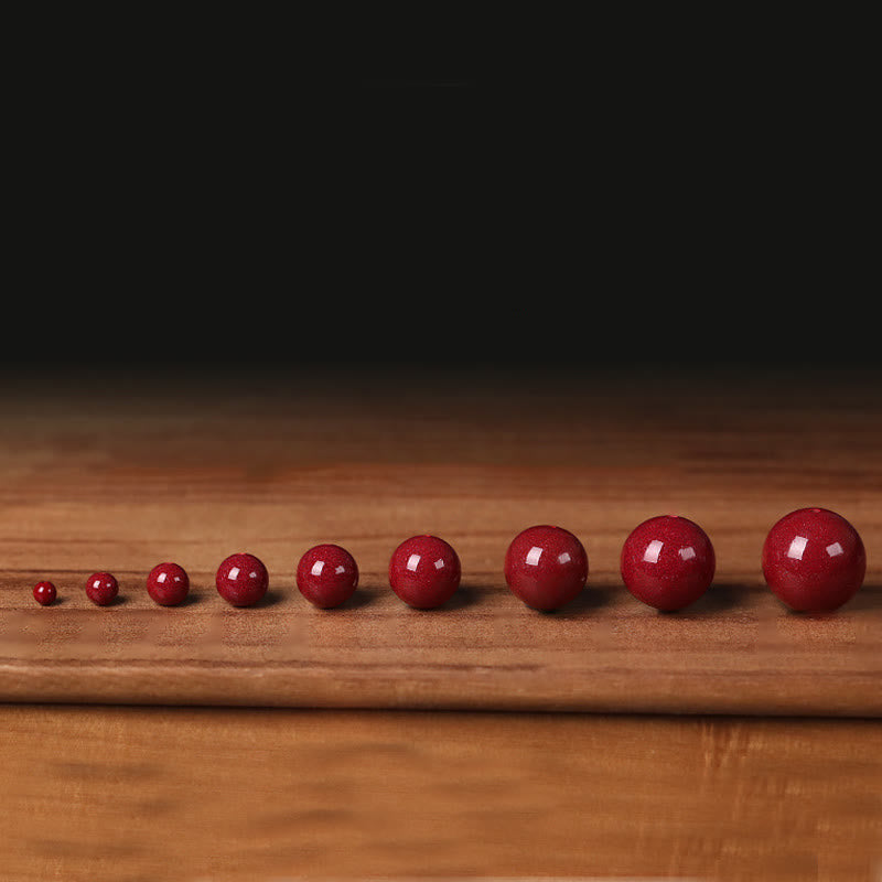 Buddha Stones Gourd Pearl Cinnabar Blessing Beads Bracelet