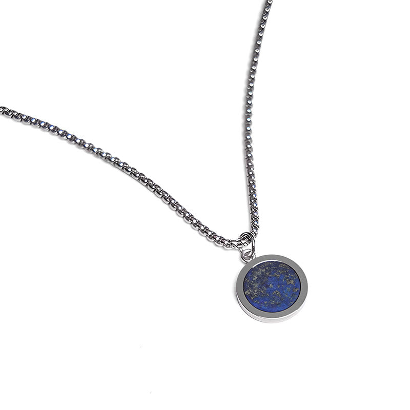 FREE Today: Courage Power Natural Stone Turquoise Tiger Eye Lazurite Malachite Necklace Pendant