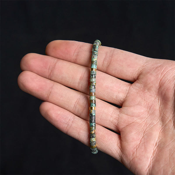 FREE Today: Positive Thinking and Purification Turquoise Spacer Bead Bracelet