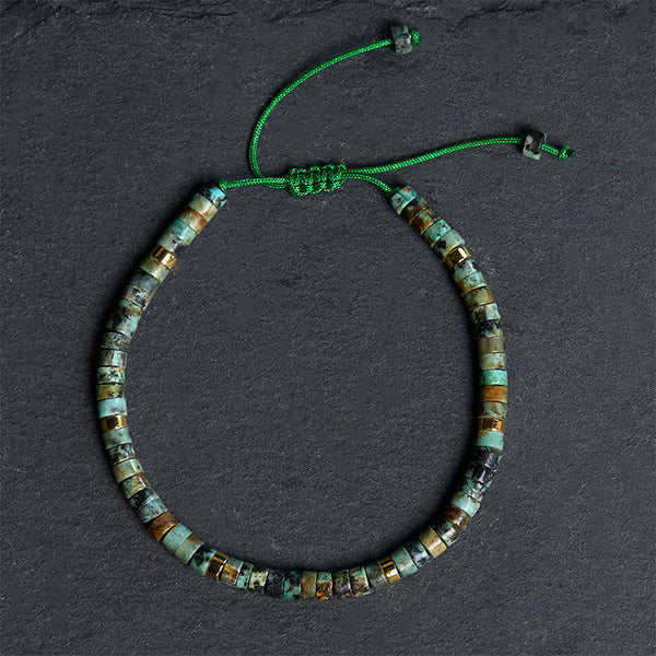 FREE Today: Positive Thinking and Purification Turquoise Spacer Bead Bracelet