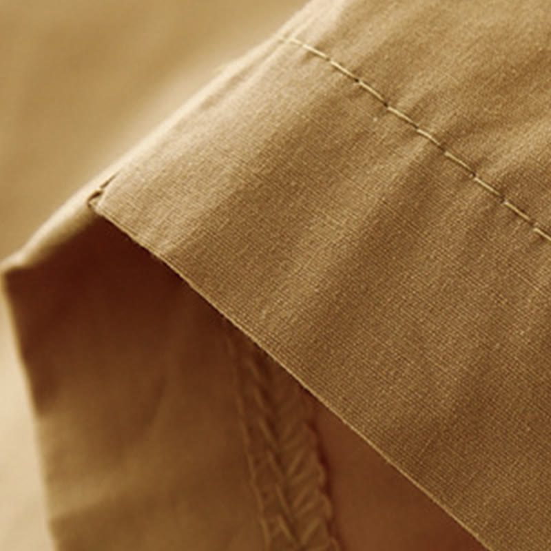 Buddha Stones 2pcs Women's Three-quarter Sleeve Shirt Harem Pants Meditation Clothing Set