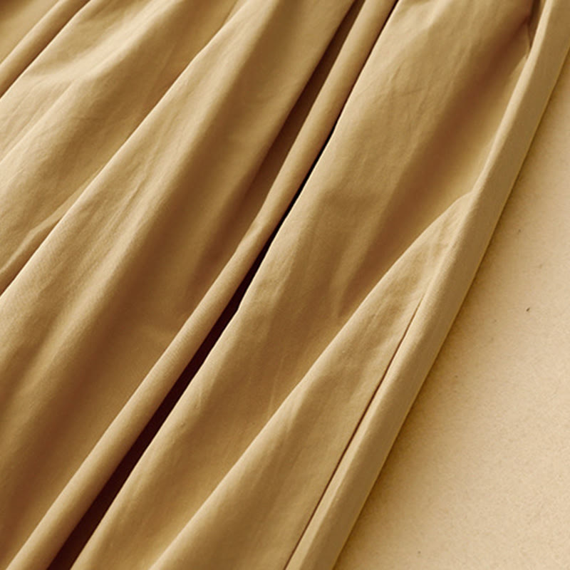 Buddha Stones 2pcs Women's Three-quarter Sleeve Shirt Harem Pants Meditation Clothing Set