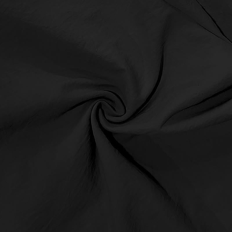 Buddha Stones Solid Color Buttons Fall Long Sleeve Linen Men's Shirt