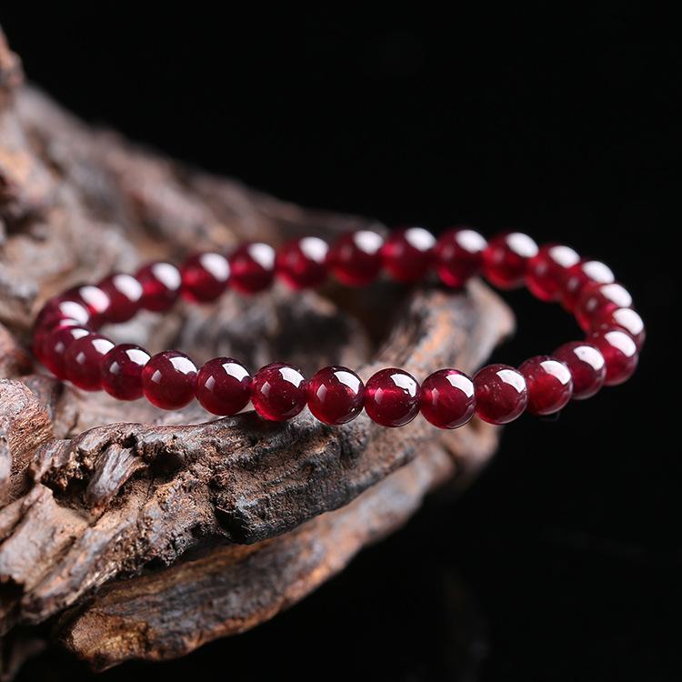 Sacred Heart Ignite: Garnet Passion Pulse Bracelet