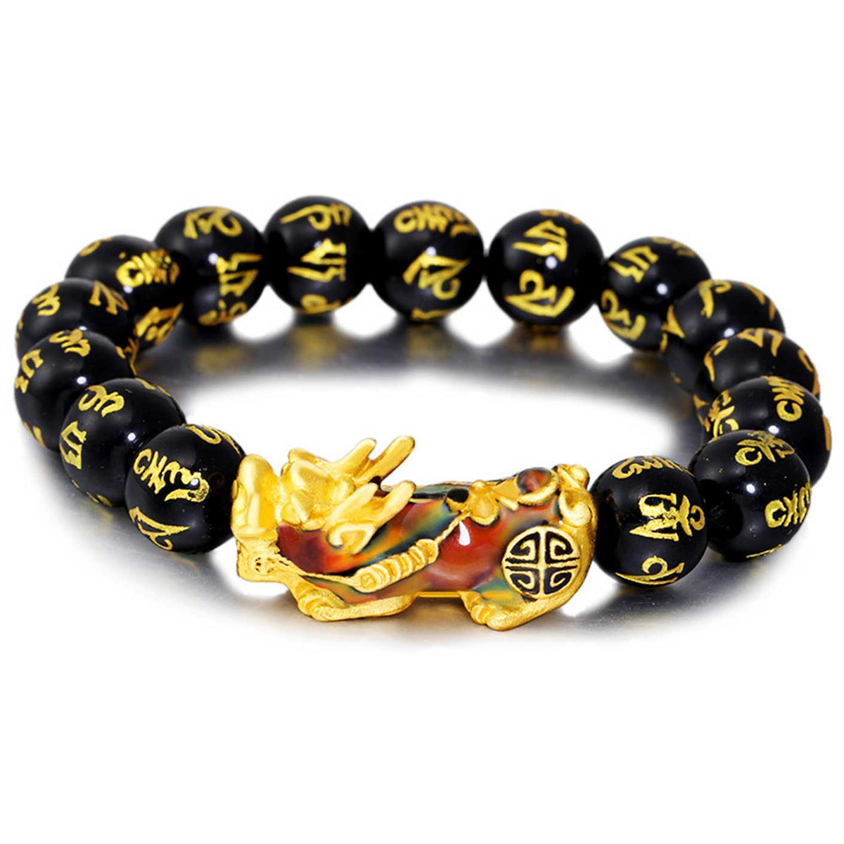 Mystic Guardian Color-Changing Pixiu Bracelet - Wealth Magnet & Energy Shield