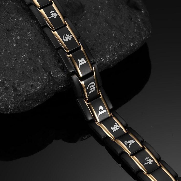 HarmonyFlow IonShield Bracelet – Germanium-Titanium Magnetic Wellness Armor