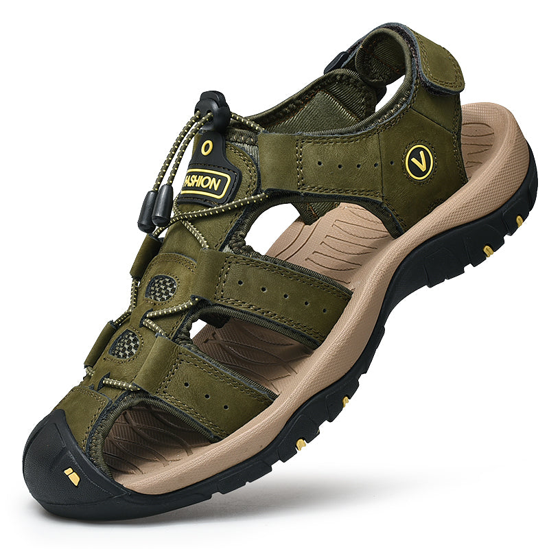 GEHGUT™ AirFlex - Ergonomische Schmerzlindernde Herrensandalen