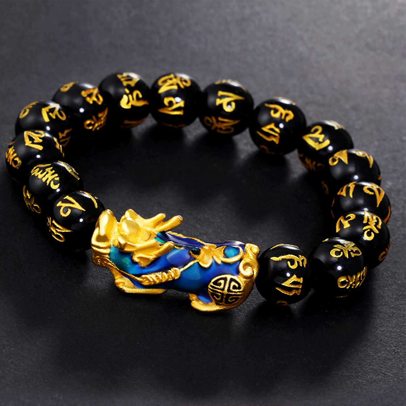 Mystic Guardian Color-Changing Pixiu Bracelet - Wealth Magnet & Energy Shield