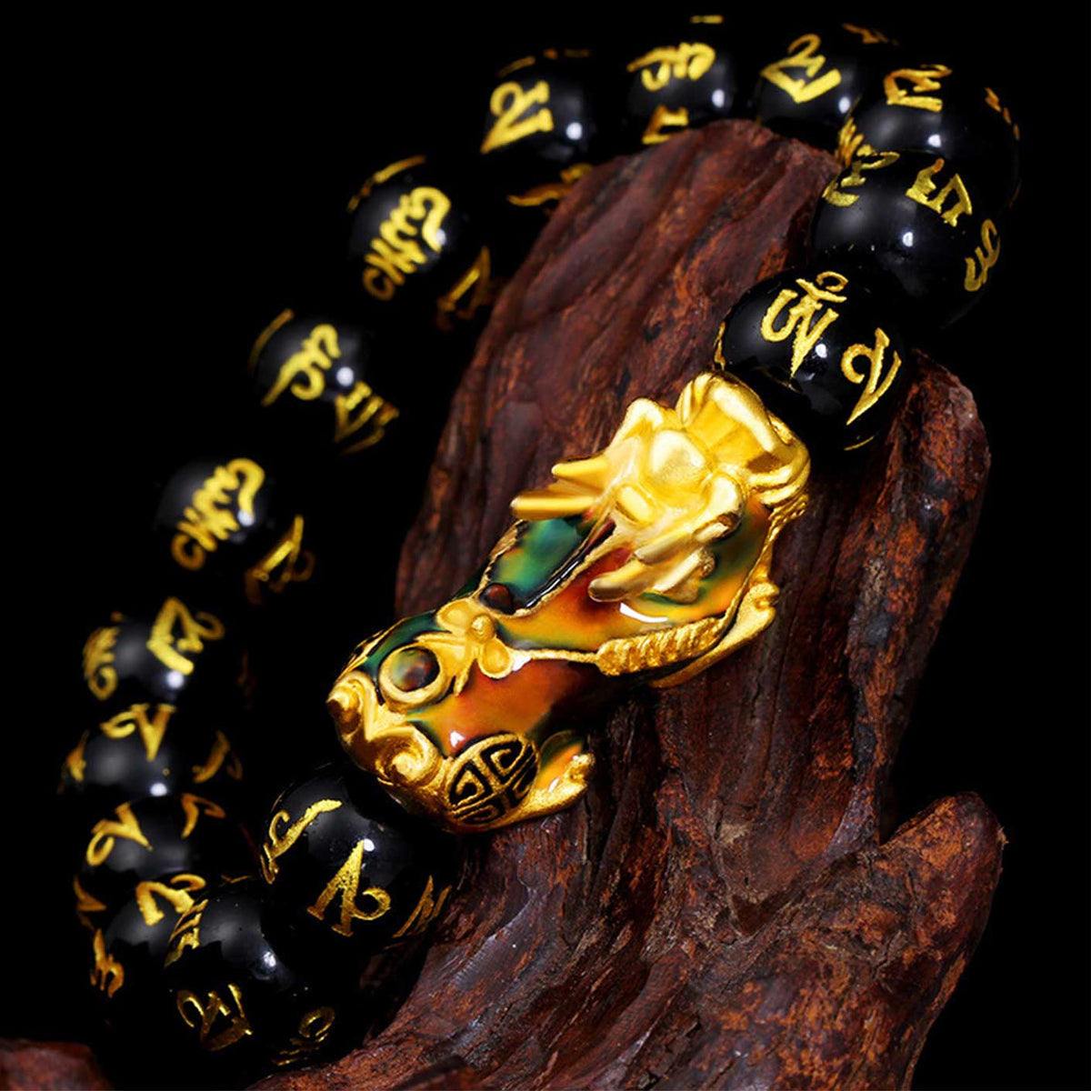 Mystic Guardian Color-Changing Pixiu Bracelet - Wealth Magnet & Energy Shield