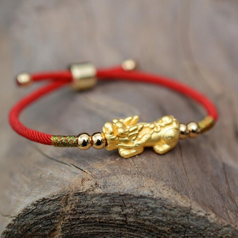 Harmony Guardian Piyao Bracelet – Dual-Color Wealth Talisman