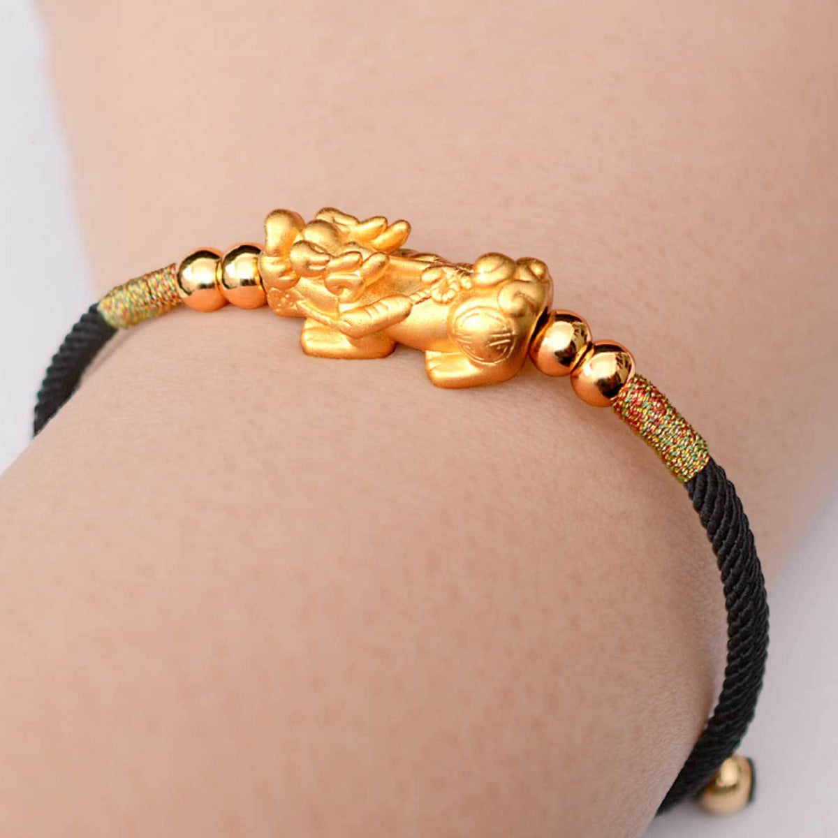 Harmony Guardian Piyao Bracelet – Dual-Color Wealth Talisman